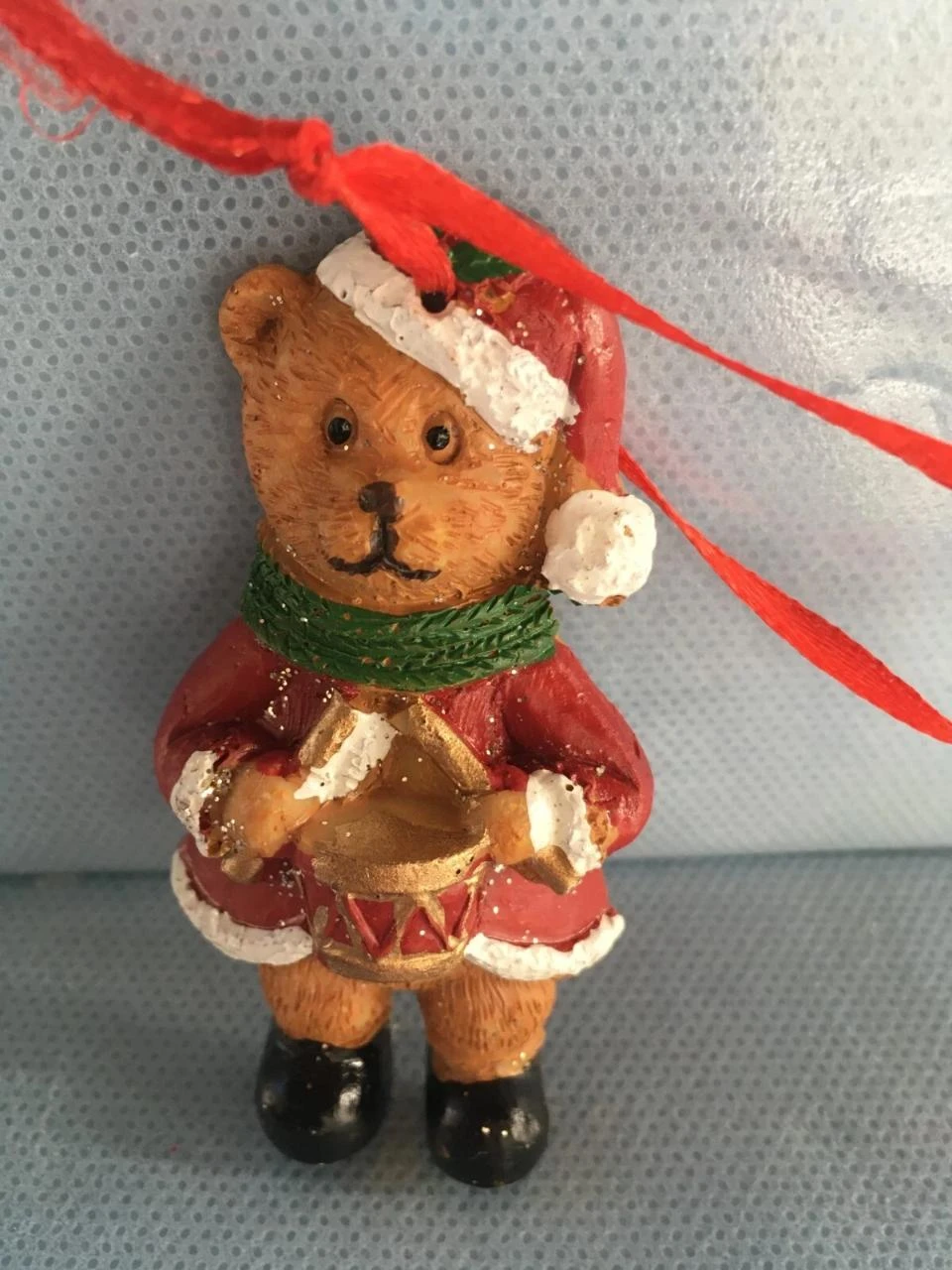 Decorações de natal tradicionais: 4 ursos / ursinhos / ursinhos de natal Novos – photo 2
